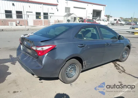 2015 Toyota Corolla Le z USA, uszkodzony, nr VIN 2T1BURHE1FC277370